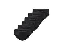 6er Pack camano Comfort Slips Herren 9999 - black L