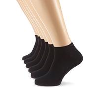 Camano Herren Sneakersocke 6 er Pack, All over Druck 3003003, Gr. 43-46, Schwarz (05 black)