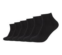 CAMANO Herren Socken Online ca-soft Quarter 6p (003023006) 35-38 black