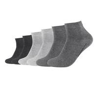 CAMANO Herren Socken Online ca-soft Quarter 6p (003023006) 43-46 grey mixed