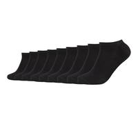 Camano Unisex-Sneaker-Socken 9 Paar schwarz 39 - 42