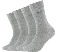 Camano Unisex-Socken 4 Paar grau 39 - 42