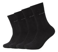Camano Unisex Socken 4er Pack 43/46 black