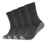 Camano Unisex-Socken 4er Pack Anthrazit Größe 43-46