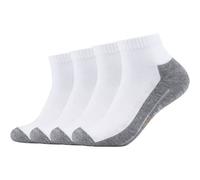 CAMANO Herren Socken Online pro tex function Quarter 4p (000009201) 39-42 white