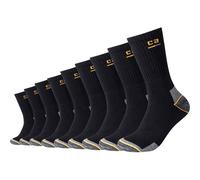 Socken mit Label-Print im 9er-Pack 39/42 men Black