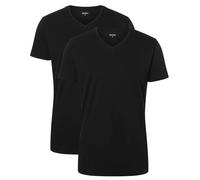 T-Shirt CAMANO "T-Shirt 2er Pack", Damen, Gr. XL, schwarz, 100% Baumwolle, Shirts T-Shirt (93428246-XL) schwarz
