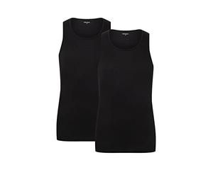 Camano Herren Tank Top 2er Pack L Black