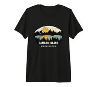 Camano Island Washington, WA Urlaubssouvenir Premium T-Shirt