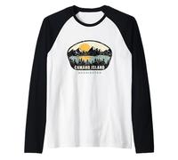 Camano Island Washington, WA Urlaubssouvenir Raglan