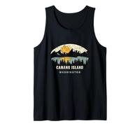 Camano Island Washington, WA Urlaubssouvenir Tank Top