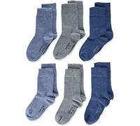 Camano Jungen 9300 Socken, Blau (Jeans Mix 0024), 35-38 (6er Pack)