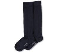 camano - Children ca-soft organic cotton Kneehighs 2p navy - Gr. - 27/30