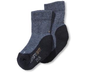 Camano Kinder 2er Pack Sportsocken mit verstärkter Ferse und Spitze Jungen & Mädchen Strümpfe, Gr. 39-42, Blau (jeans + navy 04)