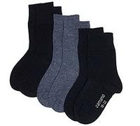 Camano Kinder Socken Ca-Soft 18er Pack, Größe:39-42;Farbe:Navy/Jeans/Navy (4)