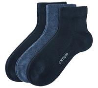 CAMANO Kinder Socken CA-Soft Shorty 3er Pack 04 navy 27-30