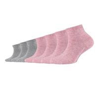 CAMANO Kinder Socken Online Children ca-soft organic cotton Quarter 7p (000009302) 39-42 chalk pink melange