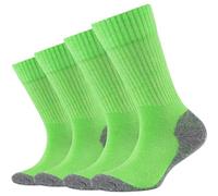 Funktionssocken CAMANO "function", Jungen, Gr. 23-26, grün (grün, meliert), Materialmix, uni und meliert, normal, Socken Sportsocken, mit verstärkten Belastungszonen an Ferse und Spitze (84101715-23) 