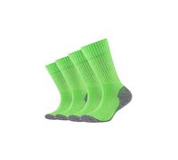 Camano Unisex Kinder Online Children pro tex Function 4er Pack Socken, Green Flash, 35/38