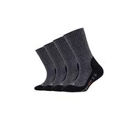 Camano Sport Basic Pro Tex Socken 4er Pack - Kinder - grau