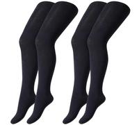 Camano Kinder Strumpfhose Ca-Soft 2er Pack, Farbe Navy, Größe 134-146