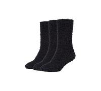Camano kuschelsocken warm weich recyceltes polyester sanfte zehennaht komfort damen socken cozy fuzzy wärmend weichweich weichkomfort 3er pack thermosocken freizeit indoor lounge wintersocken