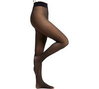 Strumpfhose CAMANO "comfort", Damen, Gr. 38, schwarz dots, Obermaterial: 50% Polyester, 40% Polyamid, 10% Elasthan, gepunktet, Strumpfhosen, Thermo-Strumpfhosen, Baumwollzwickel, komfortabel, kuscheli