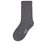 Camano Mädchen 3701 Socken, Grau (Anthracite 8), 40 (Herstellergröße: 39/42) (3er Pack)
