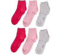 Camano Mädchen 9300 Socken, Rosa (Pink Mix 0053), 23-26 (6er Pack)