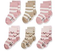 Camano Baby Socken 6er-Pack rose - Junge,Mädchen - Gr. 15/18