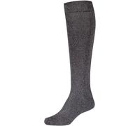 camano Silky Touch Lurex Kniestrümpfe Damen 0898 - black silver 35-38