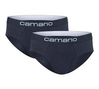 camano 2er-Set: Slips in Dunkelblau - Größe M | Herren Waesche