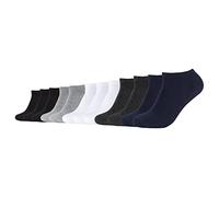Camano Sneaker Socken Herren Damen 39-42 43-46 47-49 CA-Soft Organic Cotton 12er Pack ohne Gummibund Schwarz Grau Blau Weiß, Größe:43-46, Farbe:Navy Mix (5997)