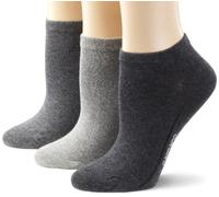 Camano Bio Unisex-Sneaker-Socken 3 Paar grau 39 - 42