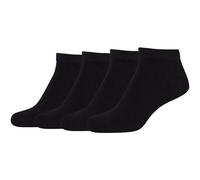 Sneakersocken CAMANO "Sneakersocken 4er Pack" Gr. 39/42, schwarz (black) Damen Socken (57124520-39) black