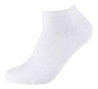 Sneakersocken CAMANO "Sneakersocken 4er Pack" Gr. 43/46, weiß (white) Damen Socken (73503956-43) white