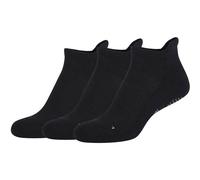 Sneakersocken CAMANO, Herren, Gr. 43-46, schwarz, Obermaterial: 94% Polyester, 5% sonstige Fasern, 1% Elasthan, Socken Sneakersocken, ABS-Print auf der Sohle (22332837-43) schwarz