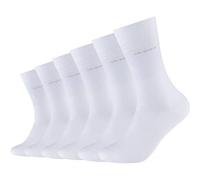 Camano Unisex Socken 6er Pack 47/49 white