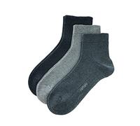 Camano Socken CA-SOFT Quarter 9er Pack, Größe:35-38;Farbe:Dark Grey/Light Grey/Anthracite (49)