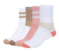 CAMANO Socken silky touch colourblock Lurex (1102098000) 39/42 lantana