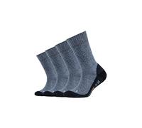 Camano Kinder 2er Pack Sportsocken mit verstärkter Ferse und Spitze Jungen & Mädchen Strümpfe