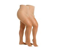 Camano Strumpfhose Damenstrumpfhose Feinstrumpfhose 2er Set 2er-Pack, 20 den transparent durchsichtig, angenehm bequem komfortabel, Flachnaht Komfort, casual feminin klassisch