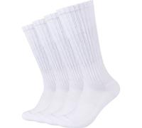 Tennissocken CAMANO, Damen, Gr. 39-42, weiß, Obermaterial: 80% Baumwolle, 17% Polyamid, 3% Elasthan, Socken Tennissocken (37451015-39) weiß