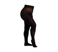 Camano Damen Feinstrumpfhose Curvy mit Komfortbund (1er Pack) große Größen 60 DEN matt schwarz 52/54