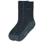 Camano Unisex 2er Pack Strümpfe mit weichem Bund für Erwachsene Socken aus Baumwolle