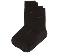 Camano Unisex 2er Pack Strümpfe mit weichem Bund für Erwachsene Socken aus Baumwolle
