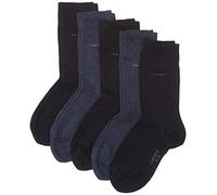 Camano Unisex 5er Pack Socken Ca-Soft aus Baumwolle Damen & Herren Strümpfe, Blau (Navy Combi 04), (Herstellergröße: 39/42)