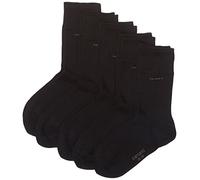 Camano Unisex 5er Pack Socken Ca-Soft aus Baumwolle Damen & Herren Strümpfe, Schwarz (Black 05), (Herstellergröße: 35/38)