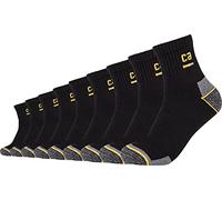 Camano Unisex Arbeitskurzsocken 9er Pack 43/46 black
