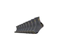 Camano Unisex Arbeitskurzsocken 9er Pack 43/46 dark grey melange